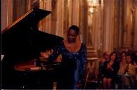 Concerto de Barbara Hendricks e Roland Pöntinen, durante o festival de música de Sintra na sala da música, no Palácio Nacional de Queluz.