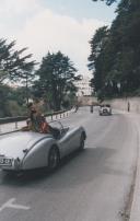 Desfile de automóveis antigos, na Volta do Duche em Sintra.