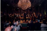 Concerto da Orquestra Gulbenkian com Pedro Burmester durante o Festival de Musica de Sintra, na sala da música do Palácio Nacional de Queluz.