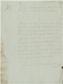 Carta de António Domingues, do lugar de Arrebentão, dirigida à Comissão Eleitoral de Belas, comunicando que foi eleito Juiz Ordinário substituto para o biénio de 1854-1855 e escusando-se de preencher o dito lugar, alegando não possuir conhecimentos literários para o efeito.
