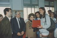 Intercâmbio escolar organizado pela Câmara Municipal de Sintra na Escola Preparatória Ferreira de Castro.