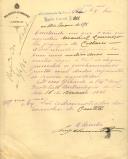 Ofício do Diretor do Real Instituto Bacteriológico de Lisboa, Luis [...] , ao Administrador do Concelho de Sintra, referente a um cão que mordeu uns indivíduos na freguesia de Colares.
