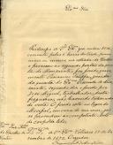 Ofício do Regedor de Colares, Ezequiel António da Rosa Serodio, ao Administrador do Concelho de Sintra, comunicando que Venâncio Filipe, guarda da quinta do Visconde de Monserrate foi gravemente ferido por José <span class="hilite">Miguel</span>, do qual não há testemunhas.