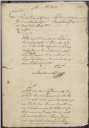 Feito cível de conta de testamento de João Coelho, morador no lugar da Zimbreira, cujo testamenteiro foi a sua mulher Maria Joaquina, moradora no mesmo lugar.