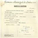 Registo de velocípede de marca Cycles Pombal, com o nº 4663, em nome de Henrique dos Santos Martinho Gaspar, Chão de Meninos.morador em 
