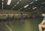 Campeonato mundial de voleibol no pavilhão gimnodesportivo da Serra das Minas.