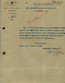 Ofício do Secretário Geral da 3ª Repartição do Governo Civil de Lisboa, [...],           ao Administrador do Concelho de Sintra, referente ao envio de documentação do mês de Setembro das Sociedades de Recreio indicadas.