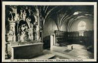 Sintra - Palácio Nacional da Pena - Altar - Mor e Coro da Capela