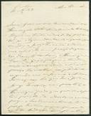 Carta de Francisco António [...] dirigida a Frederico Guilherme da Silva Pereira a propósito do pagamento de um prazo.