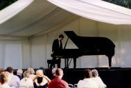 Concerto de piano com Alexander Pirojenko, durante o Festival de Música de Sintra, nos jardins do Palácio de Seteais.