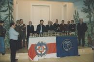 Entrega de troféus do Rally das Camélias na sala da Nau do Palácio Valenças.