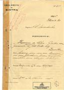 Construção de uma moradia na Rua Guilherme Gomes Fernandes em Sintra em nome de Henrique da Silva e Castro com o Processo OB nº 231/1925, com a licença de construção nº 344 de 13/11/1925. Projeto do arquiteto Manuel Joaquim Norte Júnior.