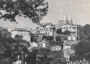 Vista geral do Palácio Nacional de Sintra.