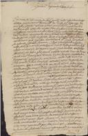 Apontamentos para o testamenteiro de Pero da Fonseca Frois.