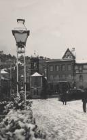 Nevão no largo rainha Dona Amélia na vila de Sintra.