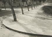 Construção de passeios e calçadas na avenida Engenheiro J. Frederico Uirich em Sintra.