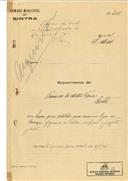 Ampliação de moradia em Carenque nome de Francisco de Matos Faria, com o Processo nº OB 205/1921, com a licença de construção nº 228 de 30/09/1921. 