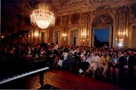 Concerto com Vag Papian e Maxim Vengerov, durante o festival de música de Sintra, na sala de música do Palácio Nacional de Queluz.