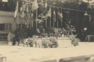 Exposição de plantas no Parque da Liberdade em Sintra.