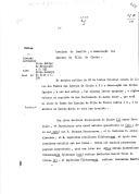 Traslado do limite e demarcação das igrejas da vila de Sintra.