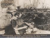 Granadeiros Alemães preparando-se para repelir um ataque dos Bolchevistas no Don durante a II Guerra Mundial.