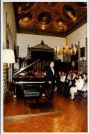 Concerto com Alexander Ghindin durante o Festival de Música de Sintra, no Palácio Nacional de Sintra.