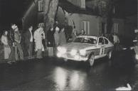 Prova noturna do Rally das Camélias.