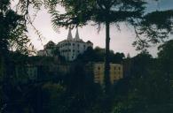 Vista Parcial de Sintra e do Palácio Nacional.