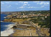 Praia Praia Grande (Portugal) - Vista Parcial, Piscina e Praia das Maças ao fundo