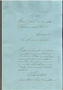 Autos de contas de testamento de José Francisco, morador em Mem Martins, freguesia de Algueirão.