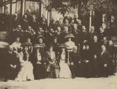Duques de Connaught da família real Inglesa e as princesas Dona Vitória e Dona Margarita entre a família Real de Portuguesa aquando da sua visita a Sintra, a convite dos Rei D. Carlos I.