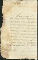 Carta dirigida a Custódio José Bandeira proveniente de José Joaquim de Sequeira dando notícias da sua estadia em Goa.