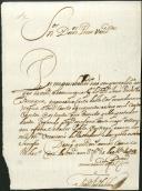 Carta dirigida a Domingos Pires Bandeira de Francisco da Silva a propósito da entrega de uma quantia a mando do desembargador João Pinheiro da Fonseca.