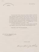 Ofício do Presidente do Centro Farmacêutico Português, Henrique Maurício Jorge de Lima, ao Administrador do Concelho de Sintra, pedindo nota da residência de todos os farmacêuticos estabelecidos no Concelho.