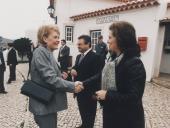 Vereador Cardoso Martins da C.M.S. em visita ao Cabo da Roca.