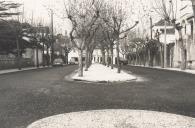 Alcatroamento na Avenida Desidério Cambournac em Sintra.