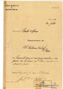 Ampliação de um prédio em São Pedro, em nome de A. Caldeira Cabral, com o Processo nº OB 315/1922, com a licença de construção nº 264 de 19/09/1922.