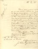 Ofício do Oficial Maior da Contadoria do Hospital de S. José, João Frederico Fragoso Vareiro de Barbuda, ao Administrador do Concelho de Sintra, pedindo que sejam enviadas as tabelas das contas de legados pios a partir de Abril de 1883.