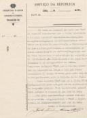 Ofício da Conservatória do Registo da Propriedade Automóvel da Circunscrição Sul, José Mendonça L., ao [Administrador do Concelho de Sintra], referente à apreensão de uma viatura, que está em Almargem do Bispo e que faz transporte de carga para o mercado de 24 de Julho em Lisboa, e que a firma Orey Lda., requer para que seja fiel depositária da viatura em questão.