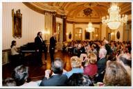 Concerto com Dmitry Hvorostovsky e Mikhail Arkadiev, durante o Festival de Música de Sintra, no Palácio Nacional de Queluz.