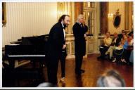 Concerto com Dmitry Hvorostovsky e Mikhail Arkadiev, durante o Festival de Música de Sintra, no Palácio Nacional de Queluz.