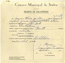 Registo de velocípede de marca Zenite, com o nº 10047, em nome de Joaquim Vieira da Silva, morador em Pero Pinheiro.