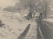 Nevão na Estrada de Sintra.