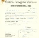 Registo de um veiculo de duas rodas tirado por um animal de espécie cavalar destinado a transporte de mercadorias em nome de Artur de Campos, morador em Rio de Mouro.