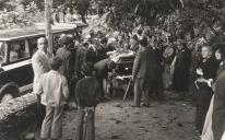 Cerimónia fúnebre de Ferreira de Castro.