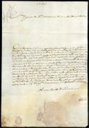Carta dirigida a Gerarda Maria Inácia Xavier Monteiro de Sampaio e Castro.