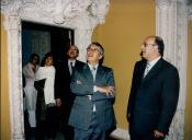 Receção ao Primeiro Ministro de Marrocos e sua comitiva na Quinta da Regaleira, com a presença do Presidente da Câmara Municipal de Sintra, Dr. Fernando Reboredo Seara, durante a sua visita a Sintra.