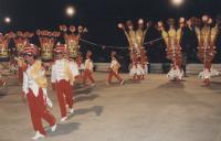 Desfile das marchas populares.
