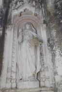 Imagem de Santa Teresa de Ávila na Quinta da Regaleira em Sintra.