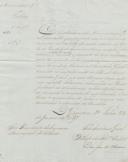 Ofício dirigido ao presidente da Câmara Municipal de Colares proveniente de Pedro José de Oliveira, chefe de repartição, referente ás contribuições lançadas em virtude da autorização da carta de lei de 4 de Fevereiro de 1836.